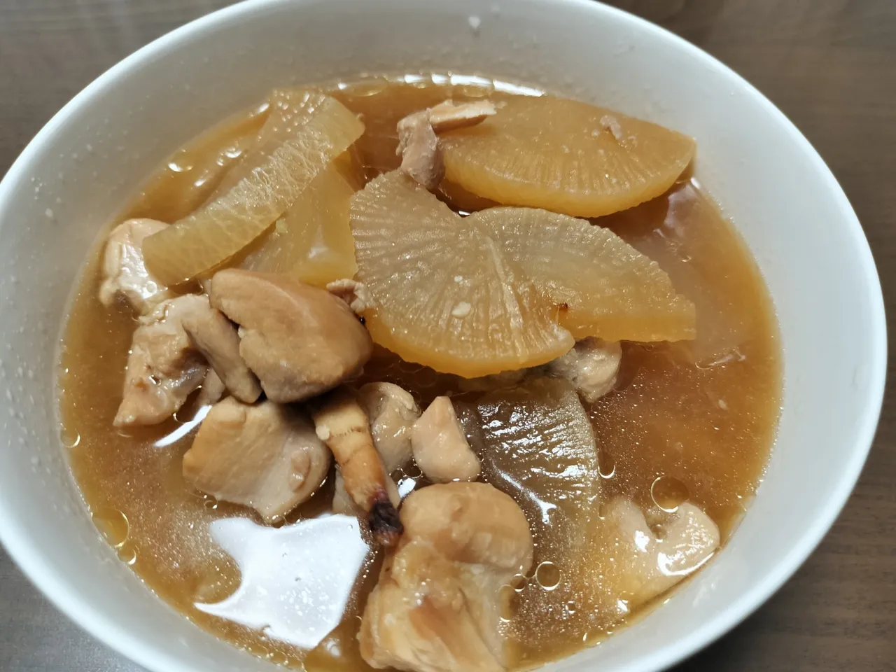 鶏もも肉と大根の煮物