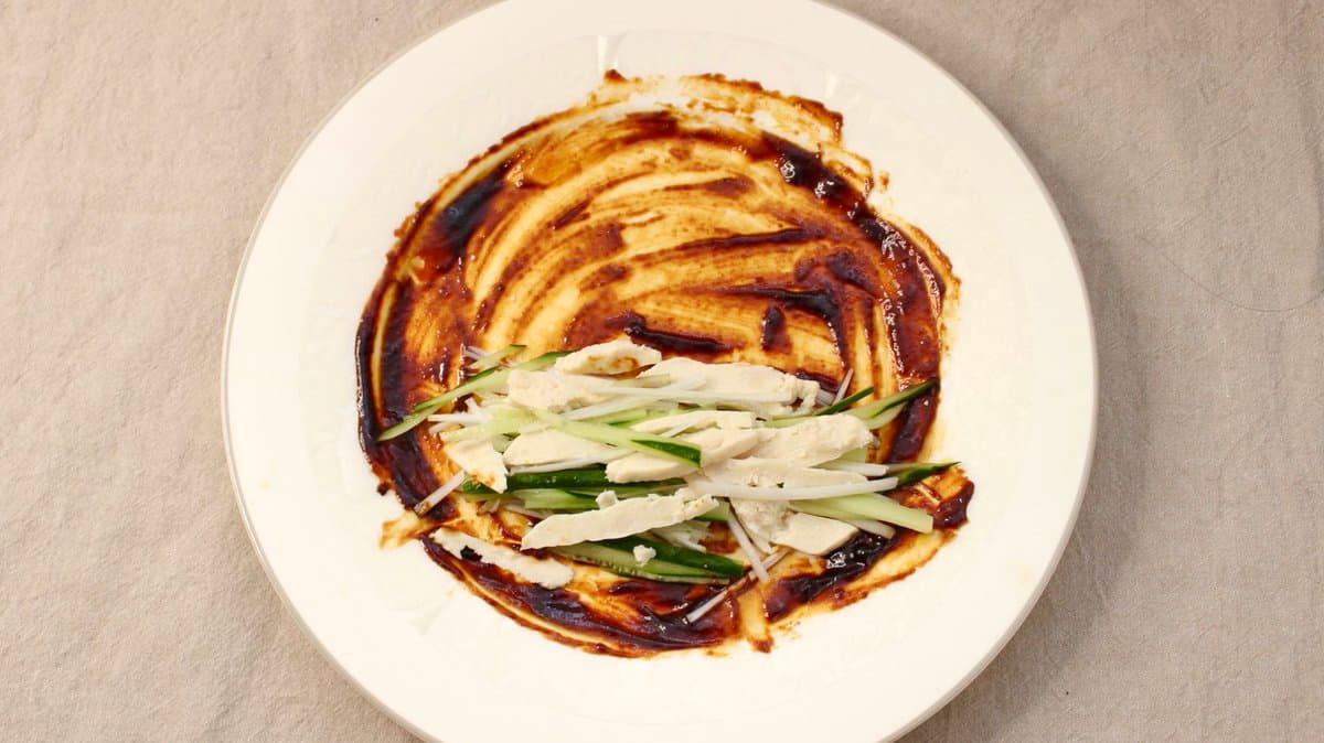 生春巻きで作る簡単北京ダック風 3