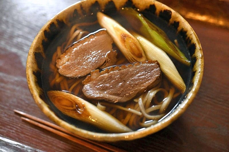 鴨南蛮そばのレシピ/作り方 1