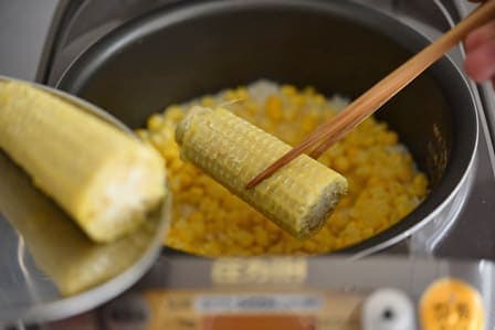 とうもろこしご飯（炊き込みご飯）のレシピ/作り方 13