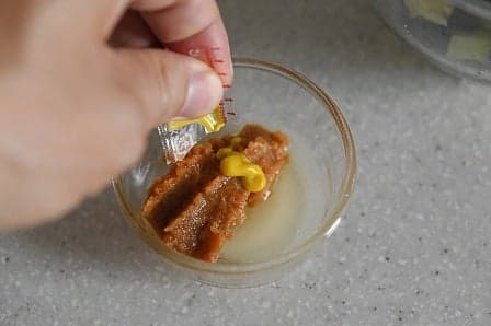 なすの酢みそ和え／火を使わず手軽な副菜！ 6