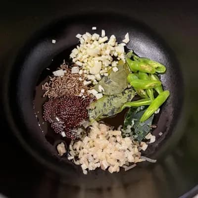 タラの切り身で南インドなモイリー 3