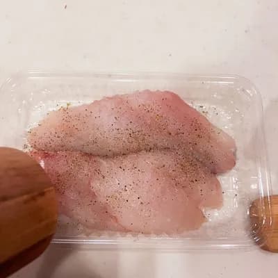 タラの切り身で南インドなモイリー 6