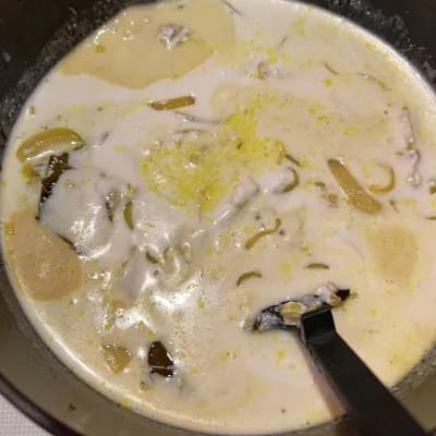 タラの切り身で南インドなモイリー 9