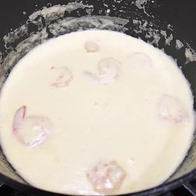 絶品パスタ☆海老のクリームチーズソース 5