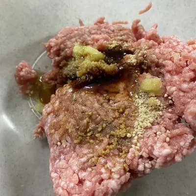 おかず(肉)/春キャベツたっぷり焼き餃子👑 3