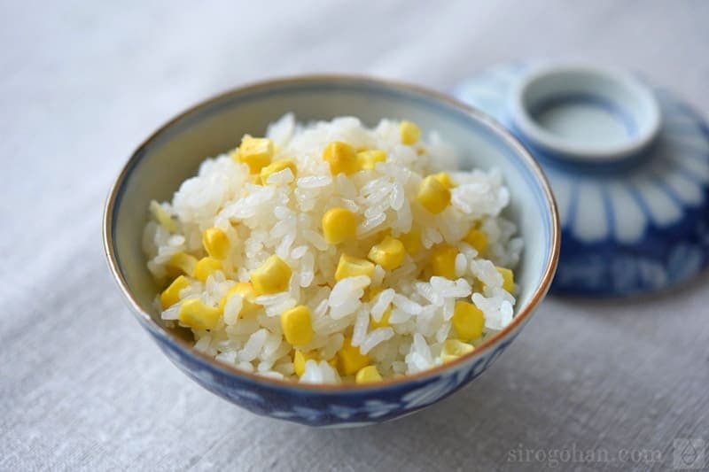 とうもろこしご飯(炊き込みご飯)のレシピ/作り方